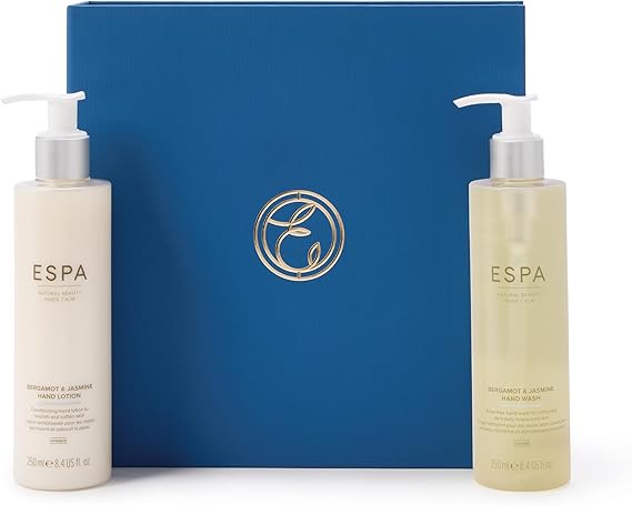 ESPA Hand Care Duo | Bergamot & Jasmine Hand Wash & Lotion Gift Set