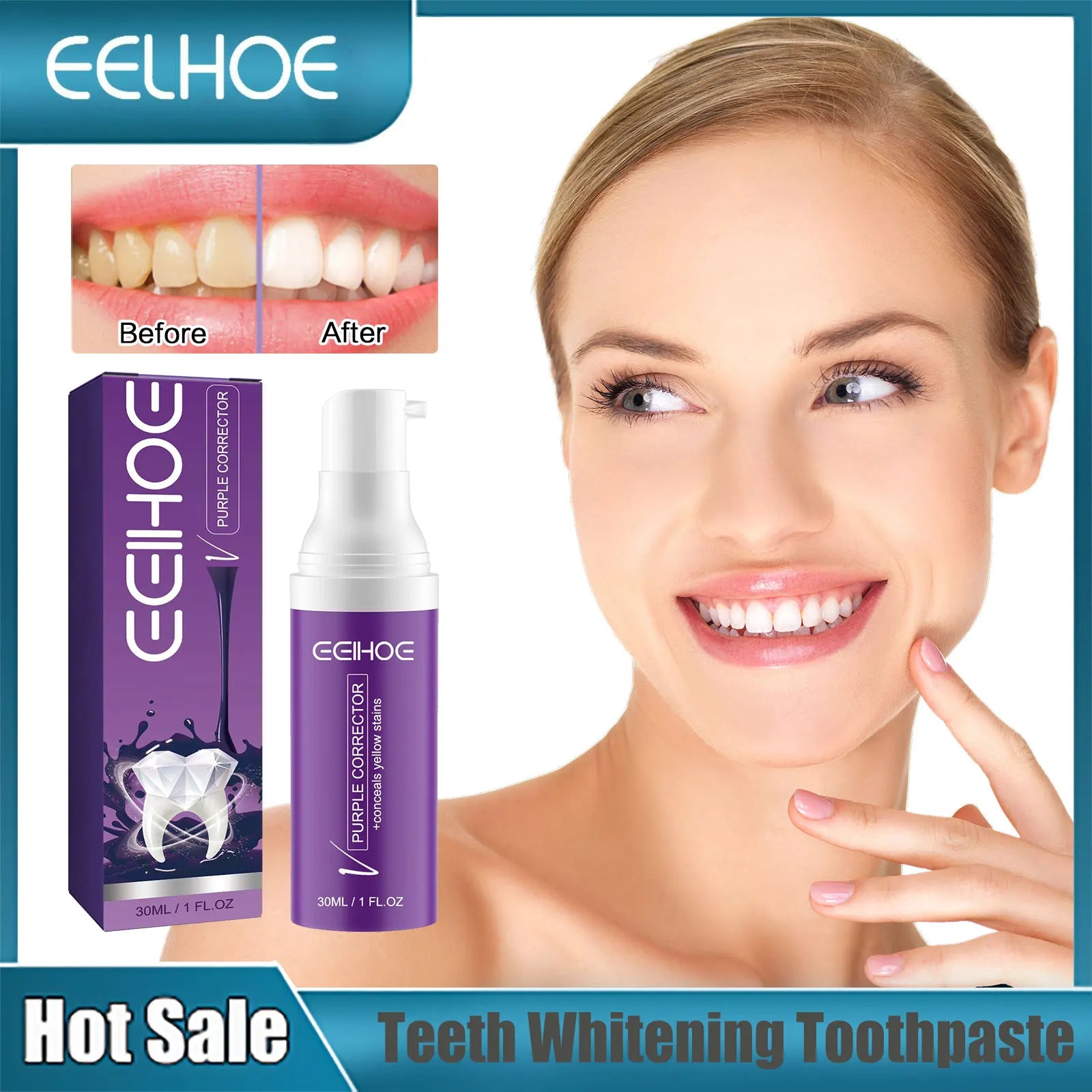EELHOE Purple Toothpaste-0